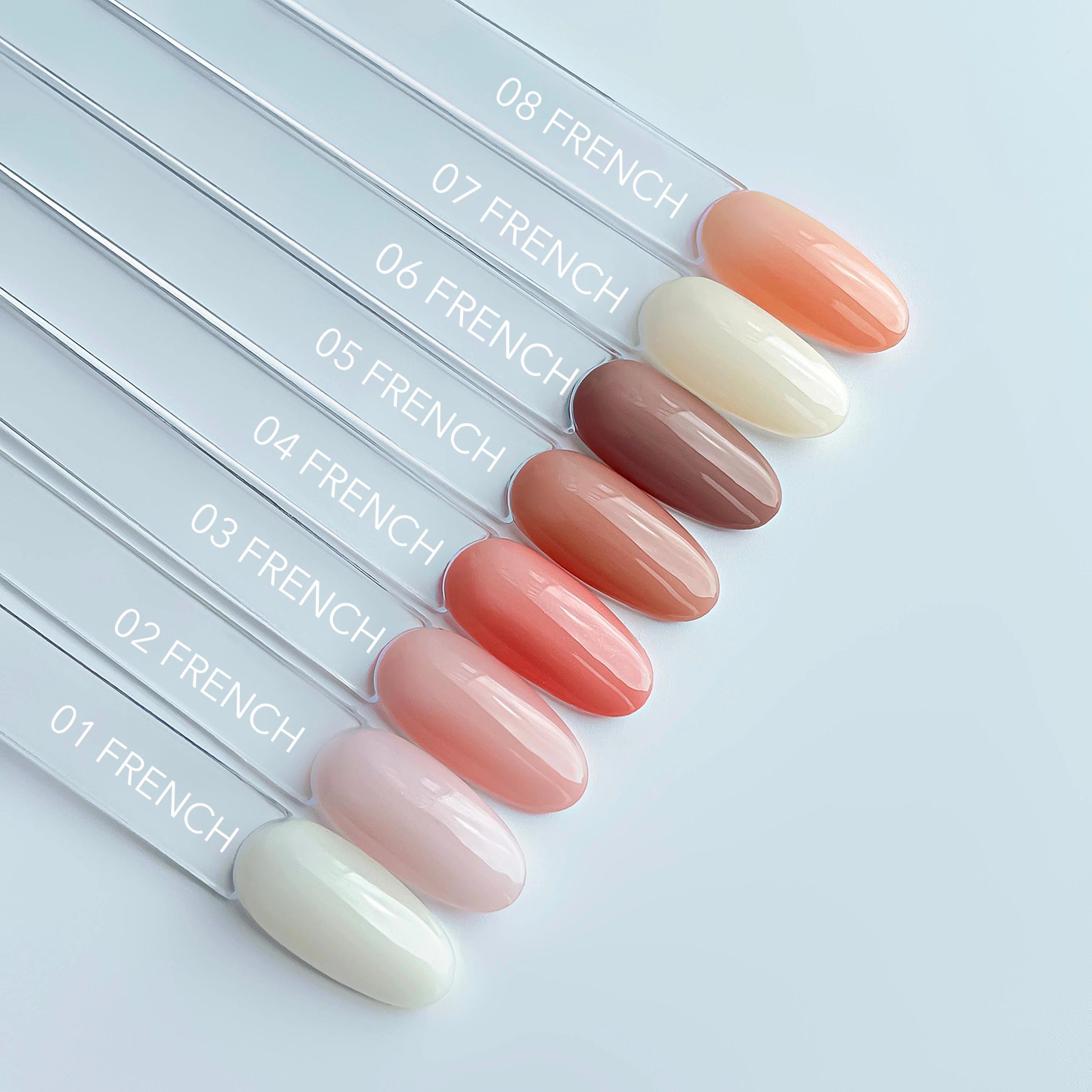 08 French Gel Nail Polish 15ml - Image 2
