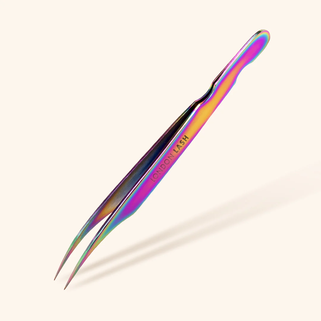 Angled Isolation Eyelash Extensions Tweezers - Image 4