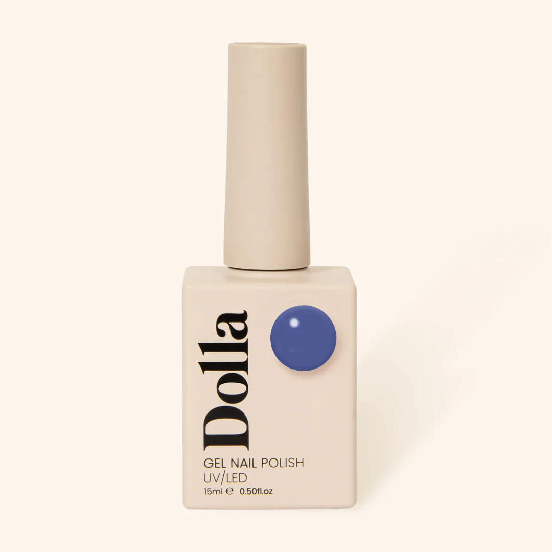 "Blue Streak" gel nail polish