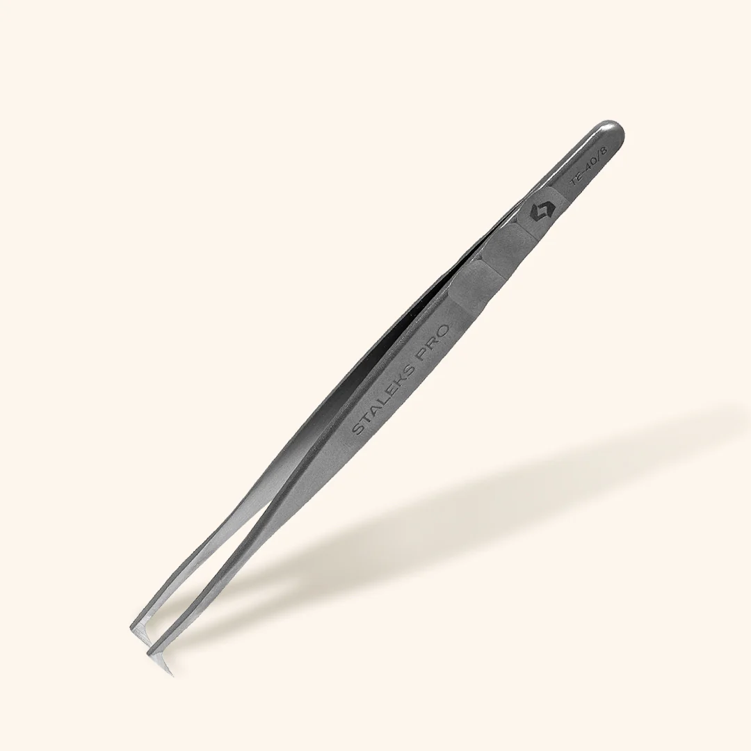 Boot Tip Volume Eyelash Extensions Tweezers - Image 2