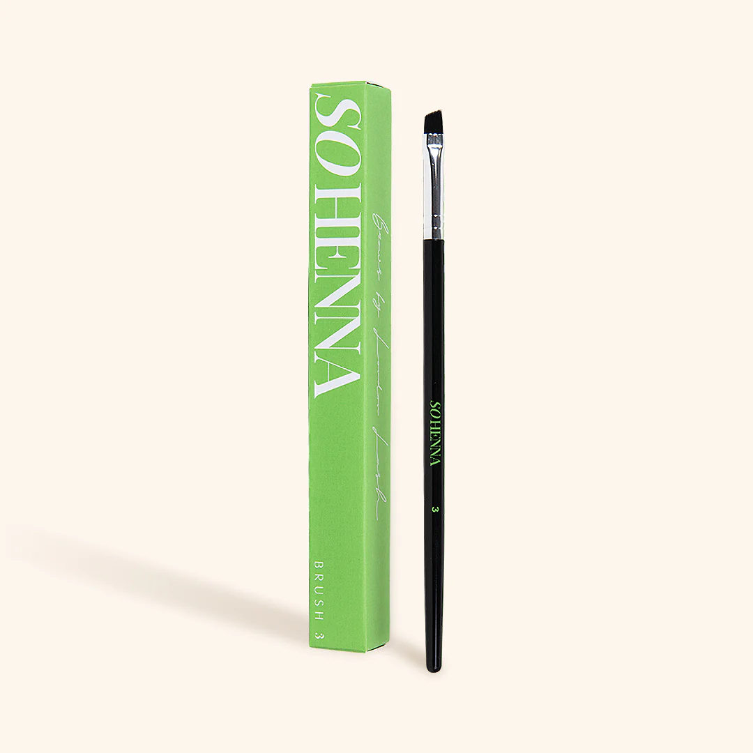 SO HENNA Professional Brow Brush - 2 types - Limited edition - Image 4