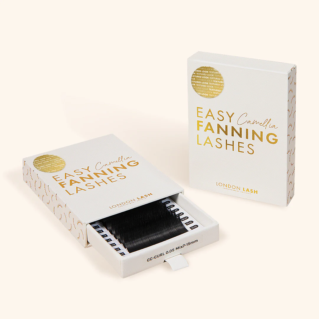 CAMELLIA - TEXTURED EASY FANNING VOLUME LASHES 0.07 - Image 6