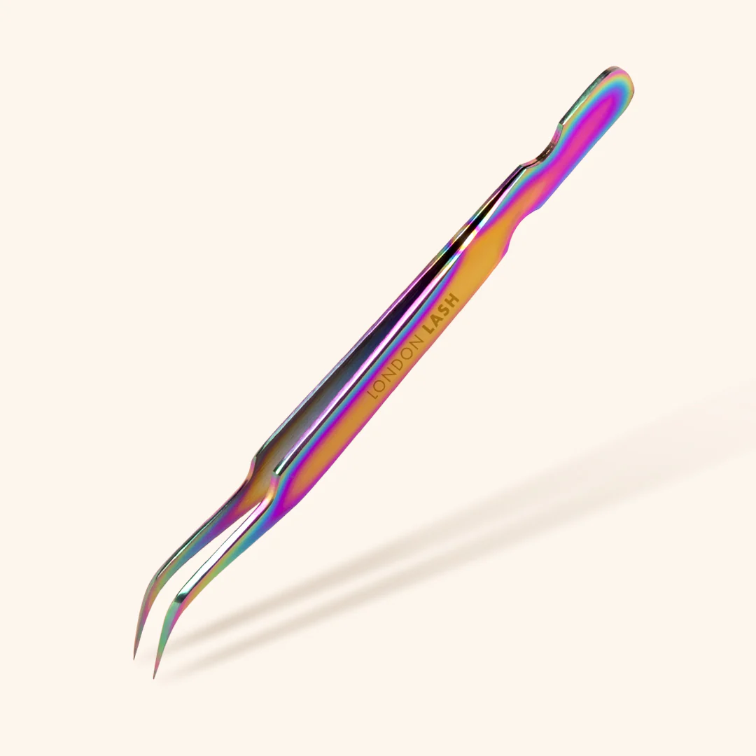 Curved Isolation Eyelash Extensions Tweezers - Image 3