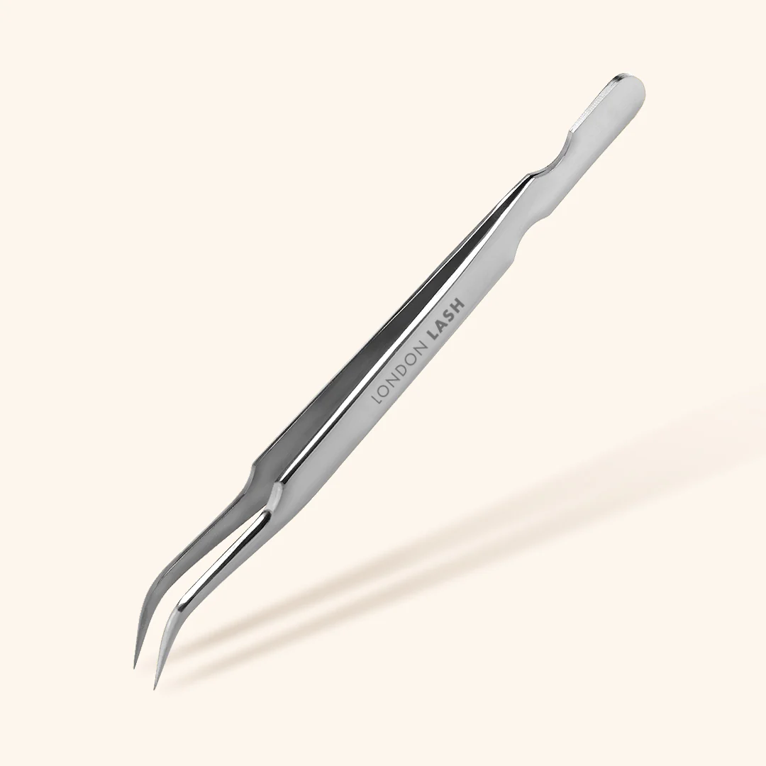 Curved Isolation Eyelash Extensions Tweezers - Image 4