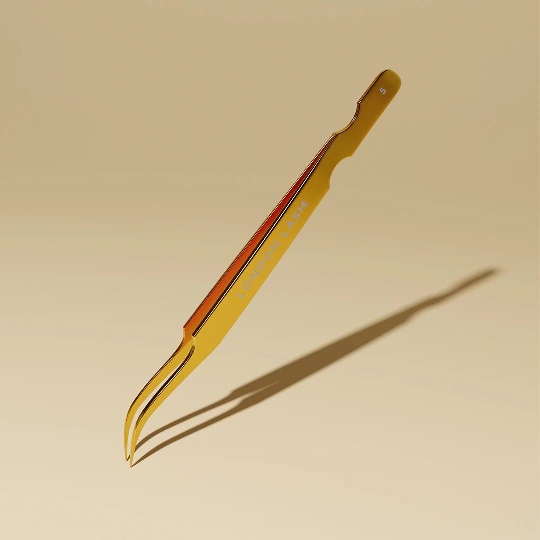 Curved Isolation Eyelash Extensions Tweezers - Image 5