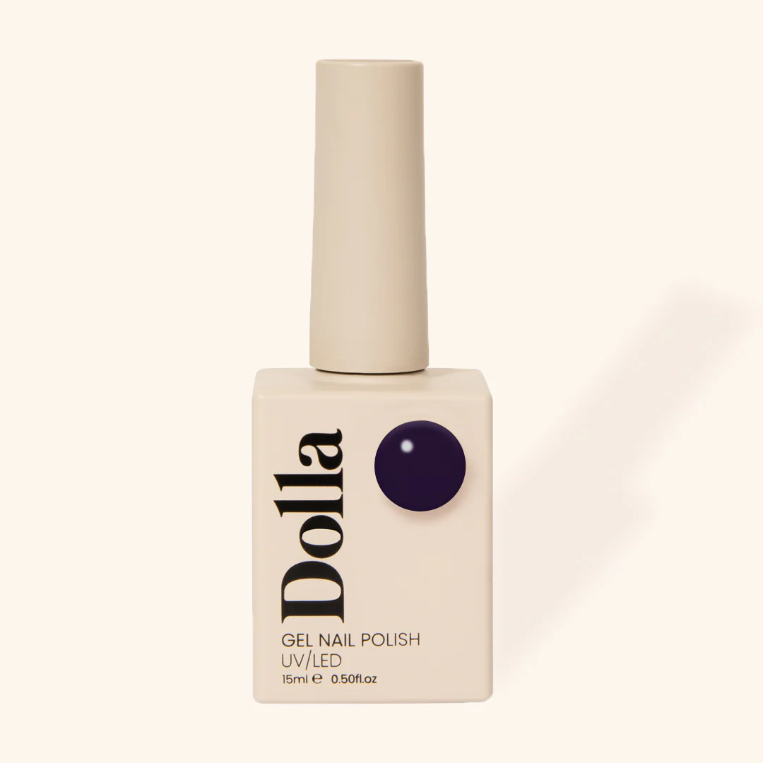 "Deep Azure" gel nail polish