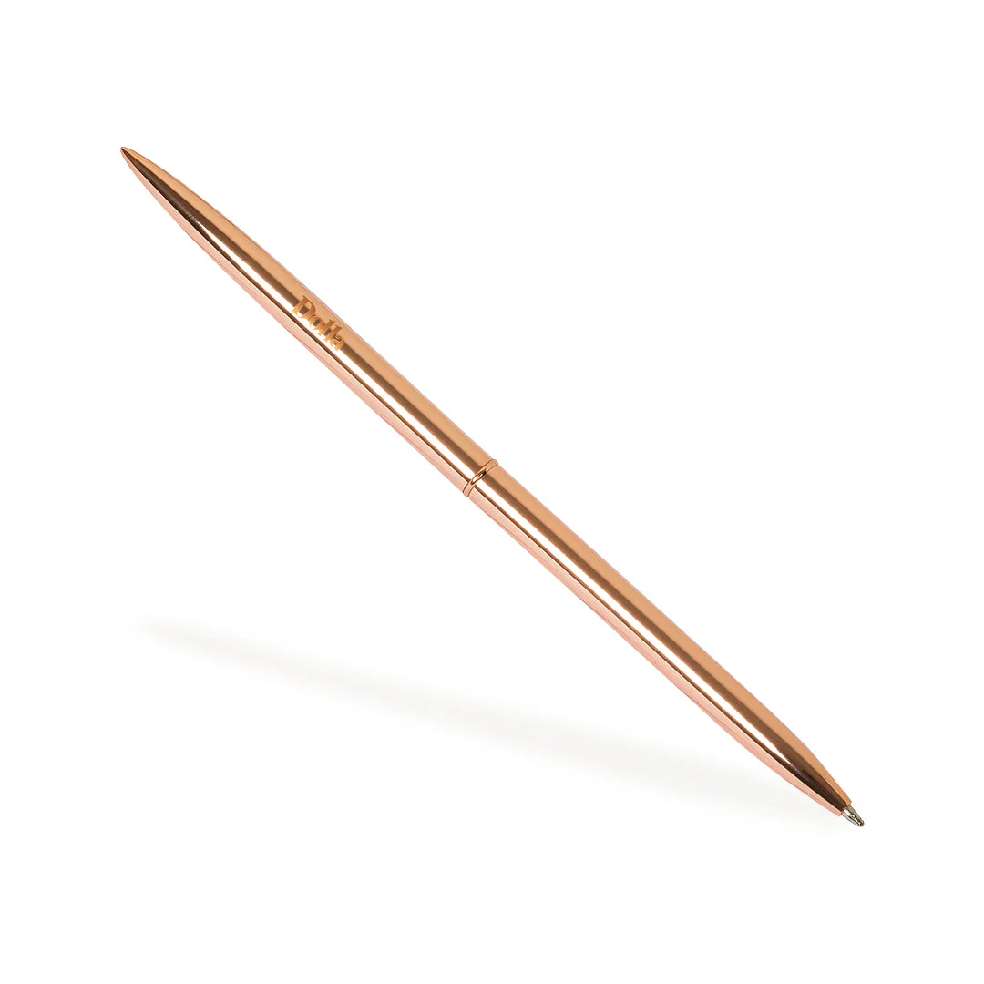 Dolla Rose Gold Ballpoint Pen - Image 2