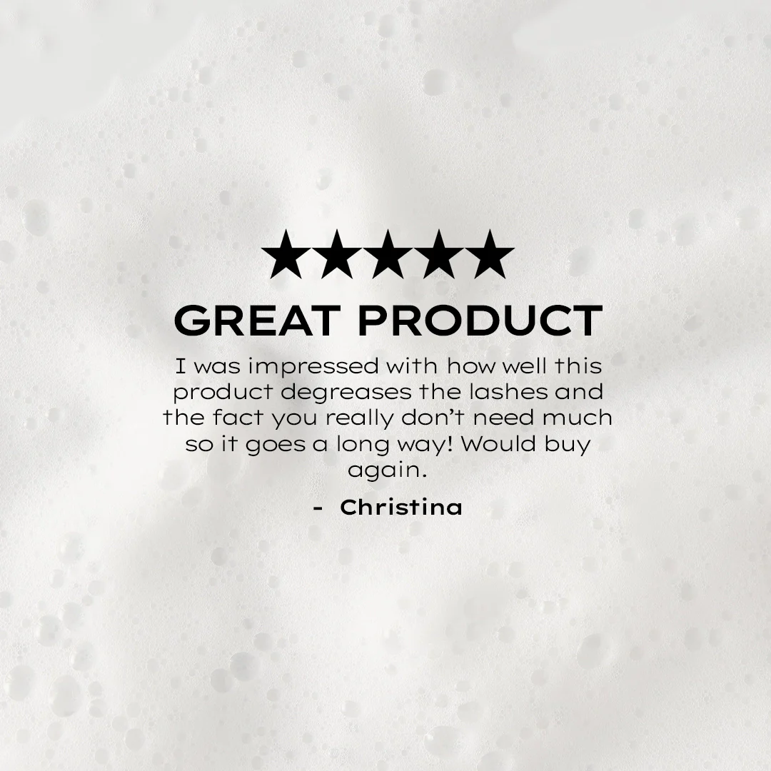 STEP 1: Foaming Cleanser / Eyelash Shampoo - Image 4
