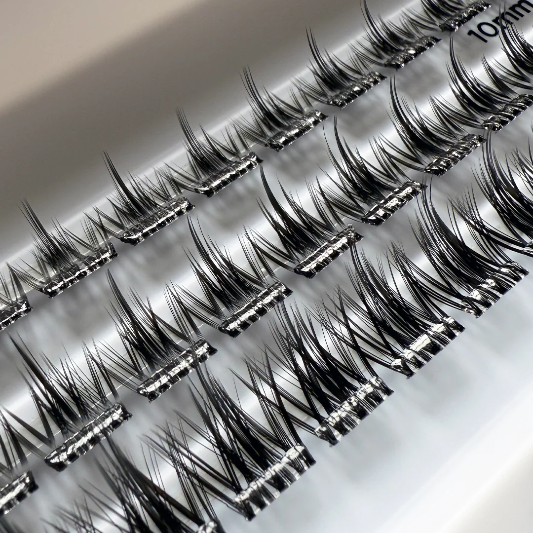 London Lash Pre-Glued Cluster Lashes - Wispy Look - Image 5