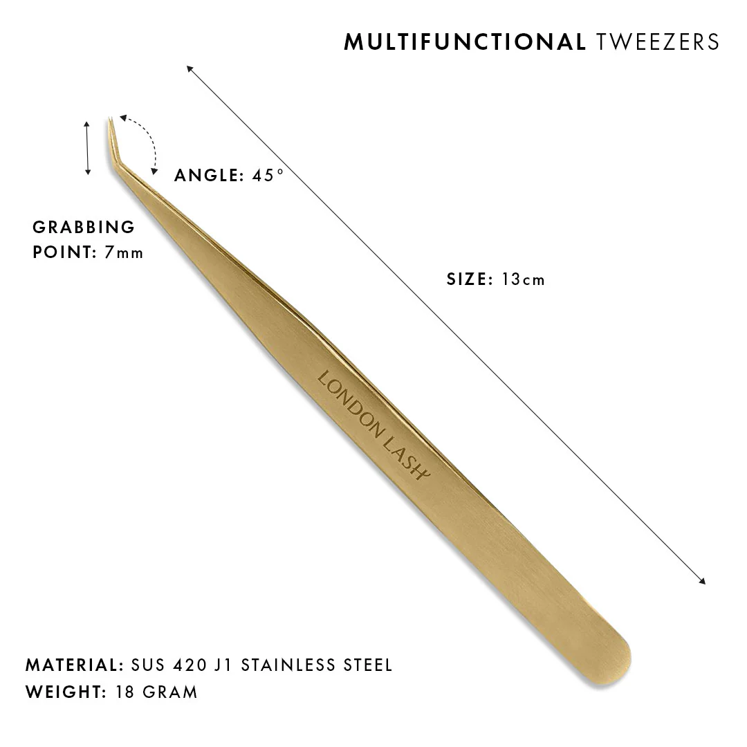 Multifunctional Eyelash Extensions Tweezers - Image 6