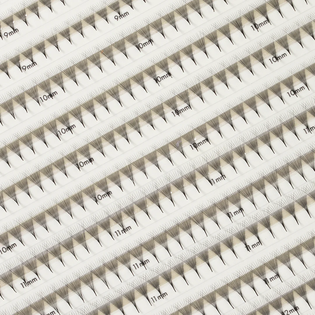 Narrow Premade/Promade Fans 10D 0.03 640 fans - Mixed Lengths