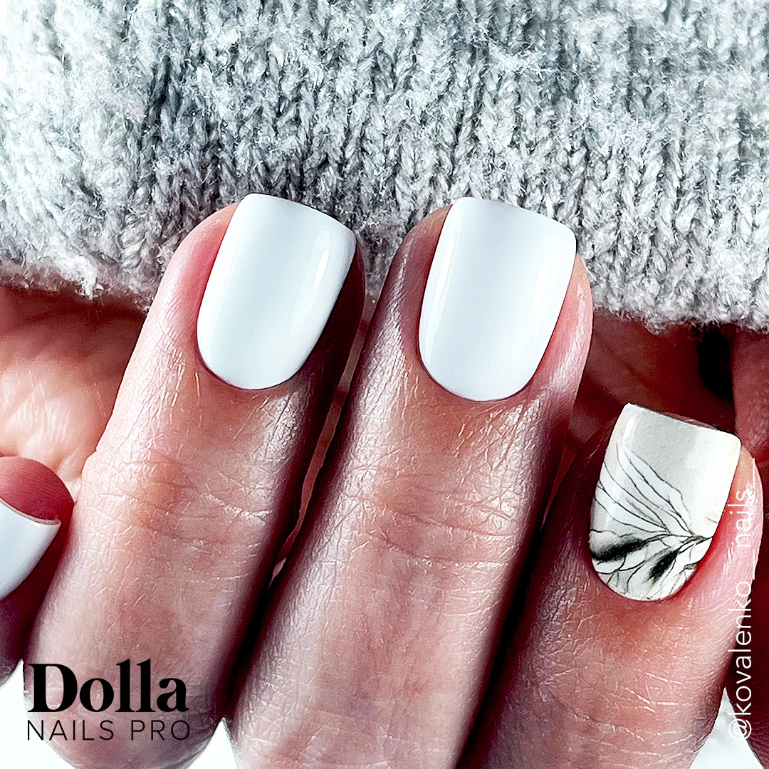 "White" gel nail polish - Image 2