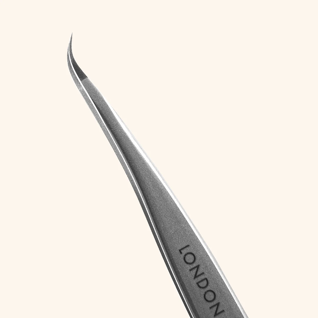 Petite Curved Tip Classic & Volume Eyelash Extensions Tweezers - Image 6