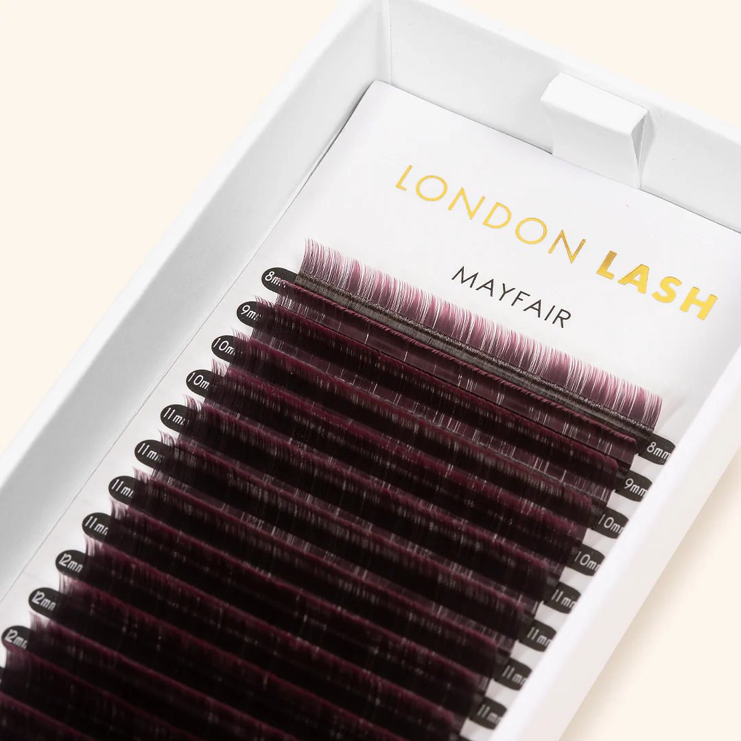Pink Two-Tone Ombre Lashes 0.07 - Image 6