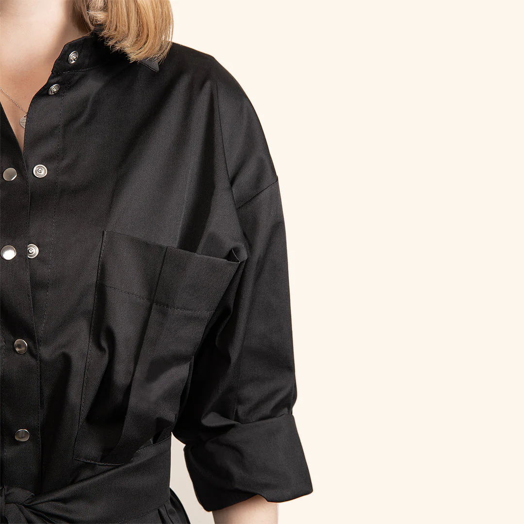 Shirt Style Tunic with Embroidery - Image 10