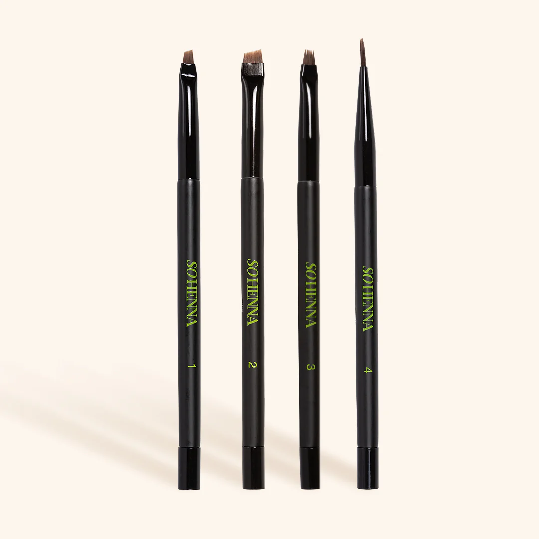 So Henna Wide Angled Brow Brush - Image 4