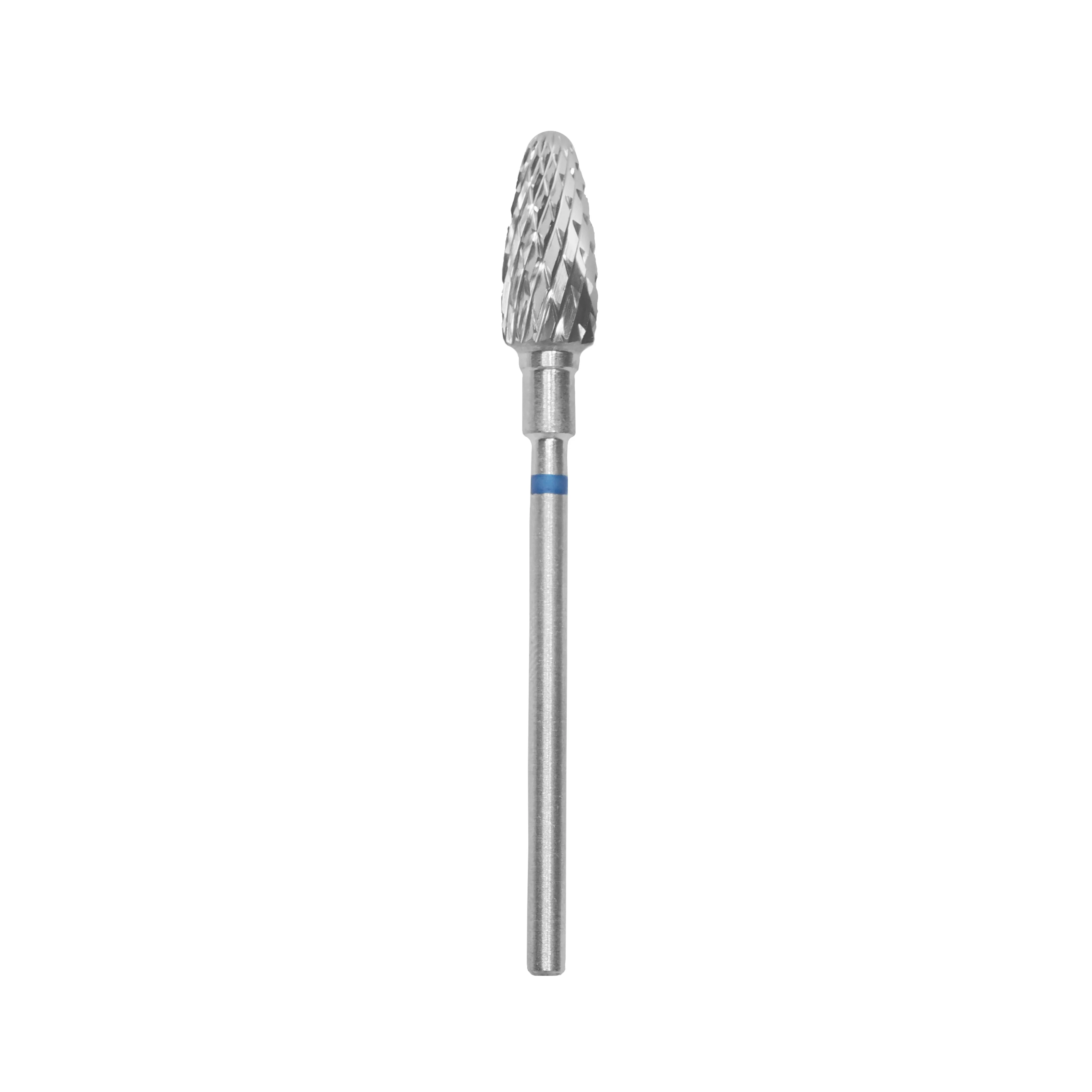 Staleks Pro Carbide "corn" Nail Drill Bit - Blue/6mm
