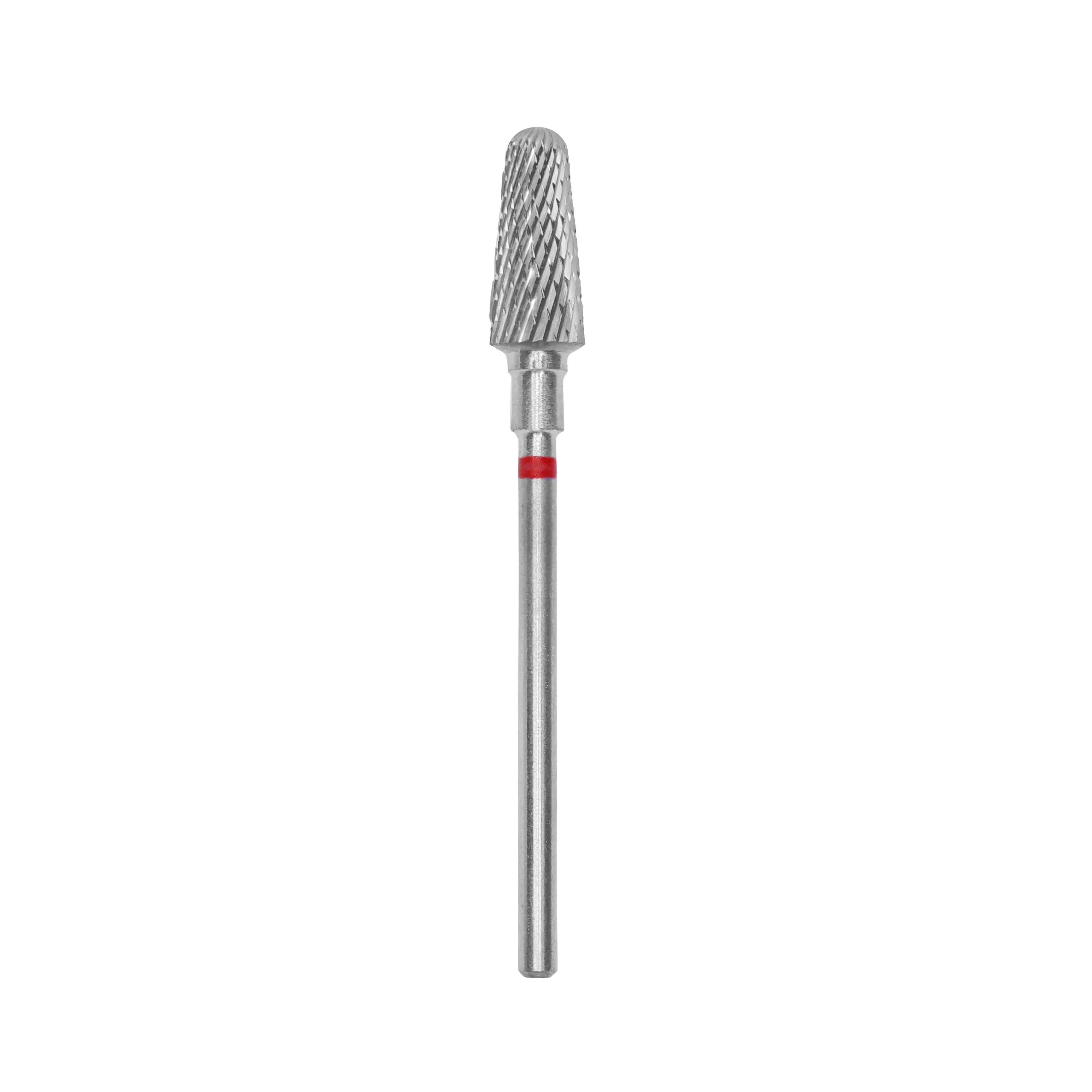 Staleks Pro Carbide "frustum" Nail Drill Bit - Red/6mm