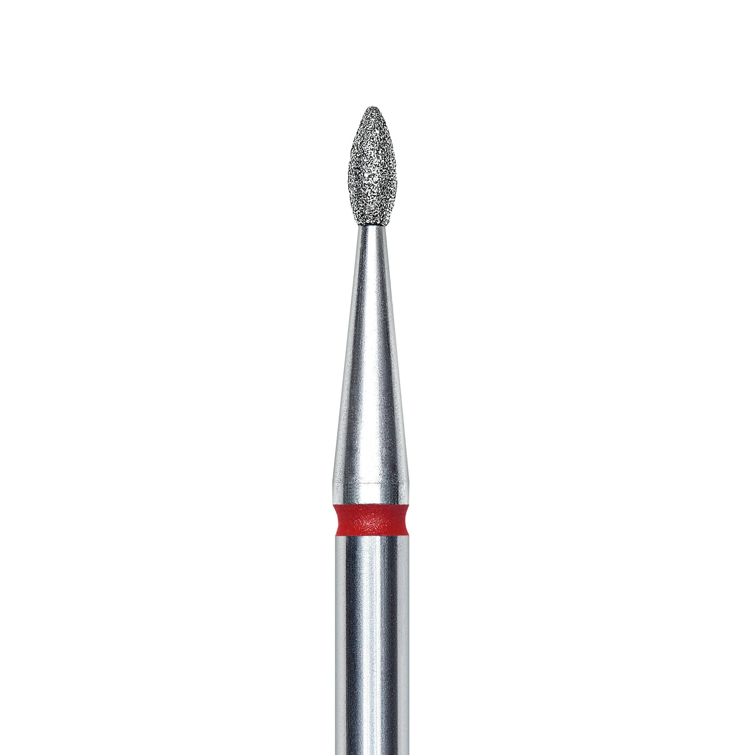Staleks Pro Diamond "drop" Nail Drill Bit - Red/1.6mm