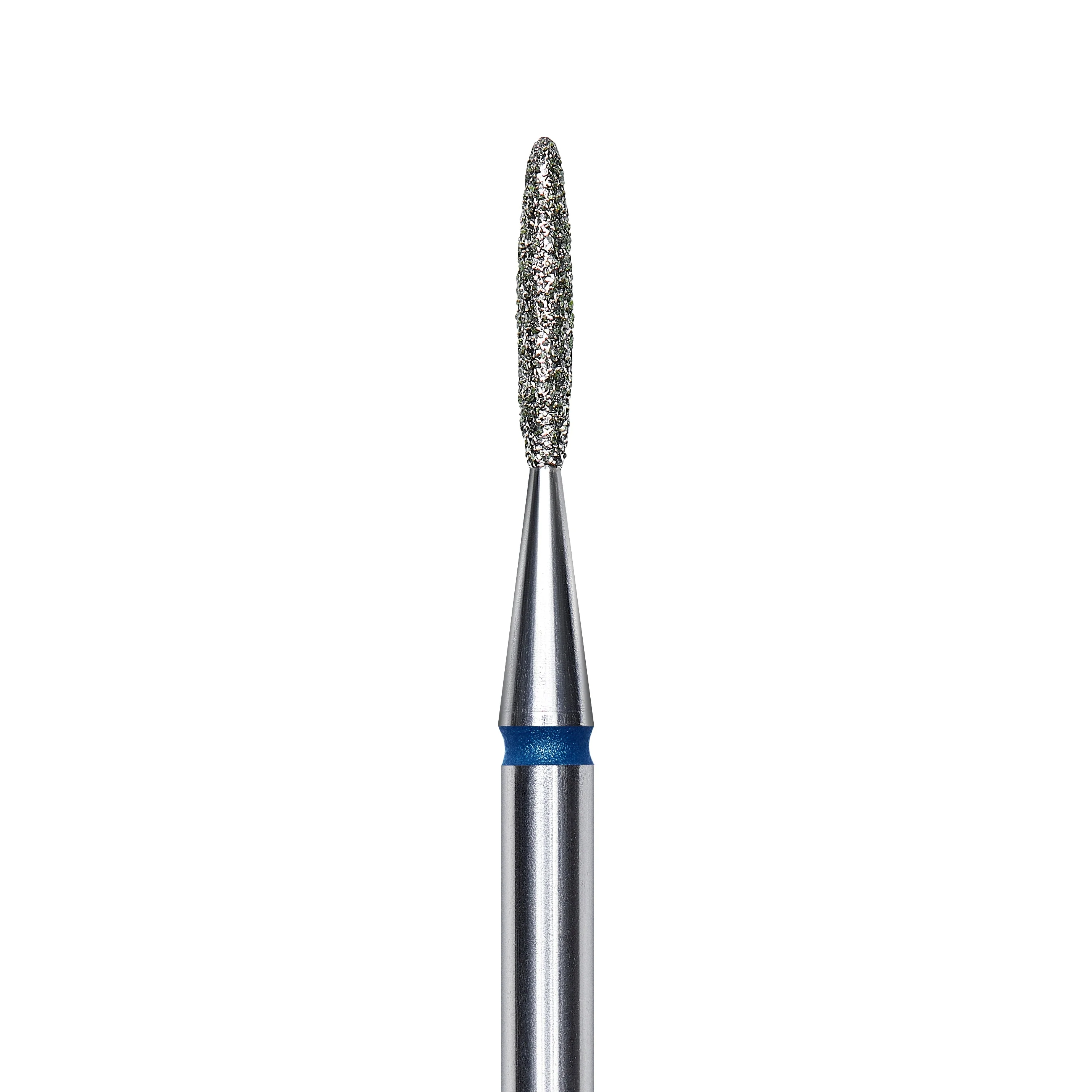 Staleks Pro Diamond "flame" Nail Drill Bit - Blue/1.4mm