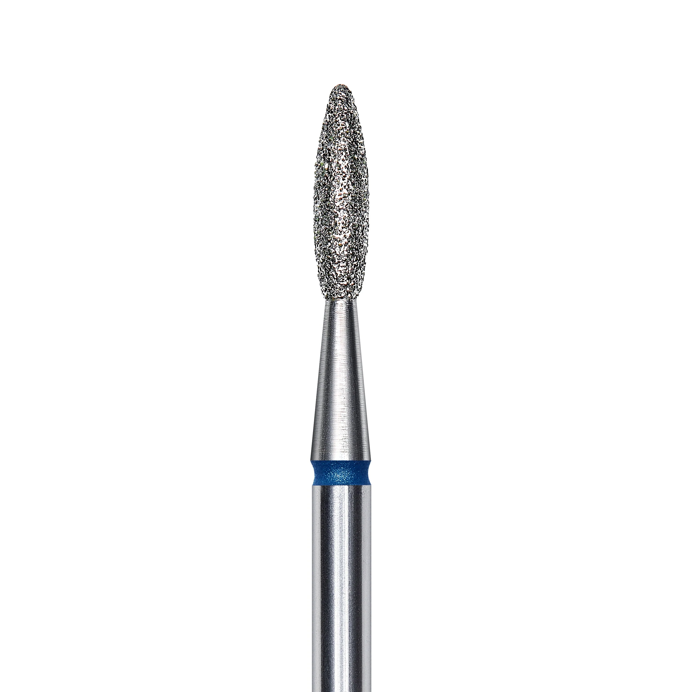 Staleks Pro Diamond "flame" Nail Drill Bit - Blue/2.1mm