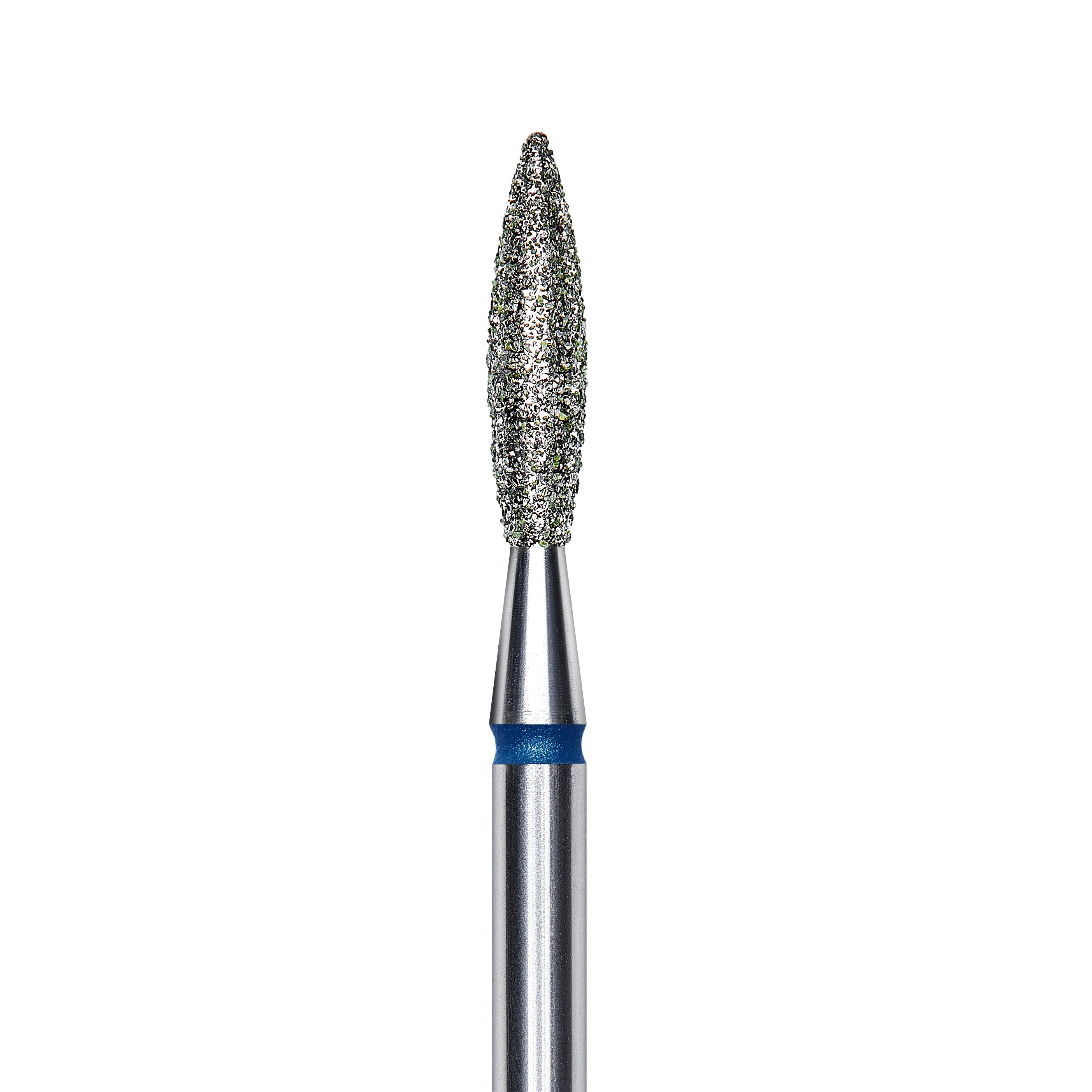 Staleks Pro Diamond "flame" Nail Drill Bit - Blue/2.3mm