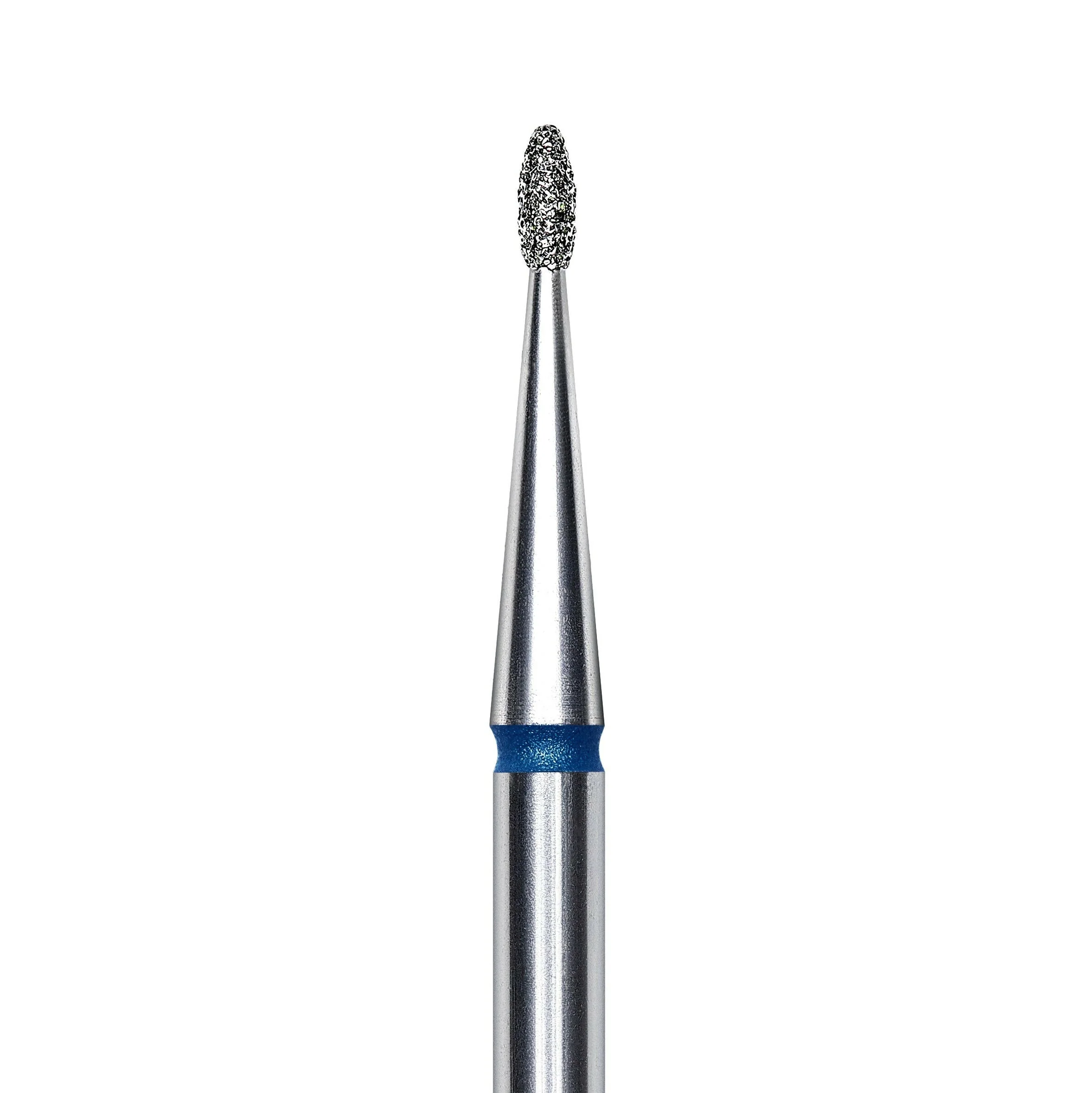 Staleks Pro Diamond Rounded "bud" Nail Drill Bit - Blue/1.2mm