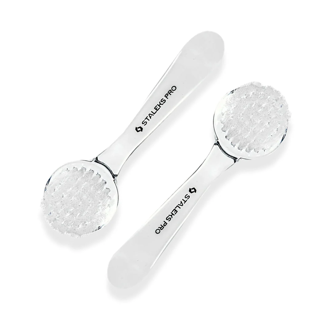 Staleks Manicure Brush for dust removal (with cap) - Image 2