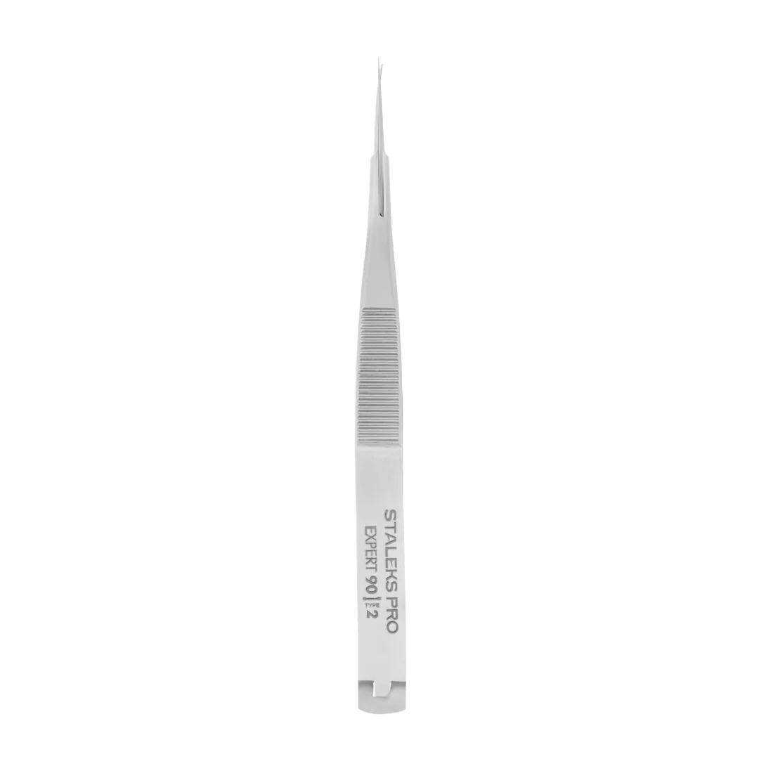 Staleks Pro Micro Scissors For Eyebrows Modelling Pro Expert 90 - Type 2 - Image 2