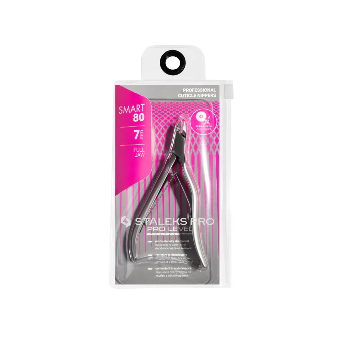 Staleks Pro Cuticle Nippers Smart 80, 7mm - Image 4