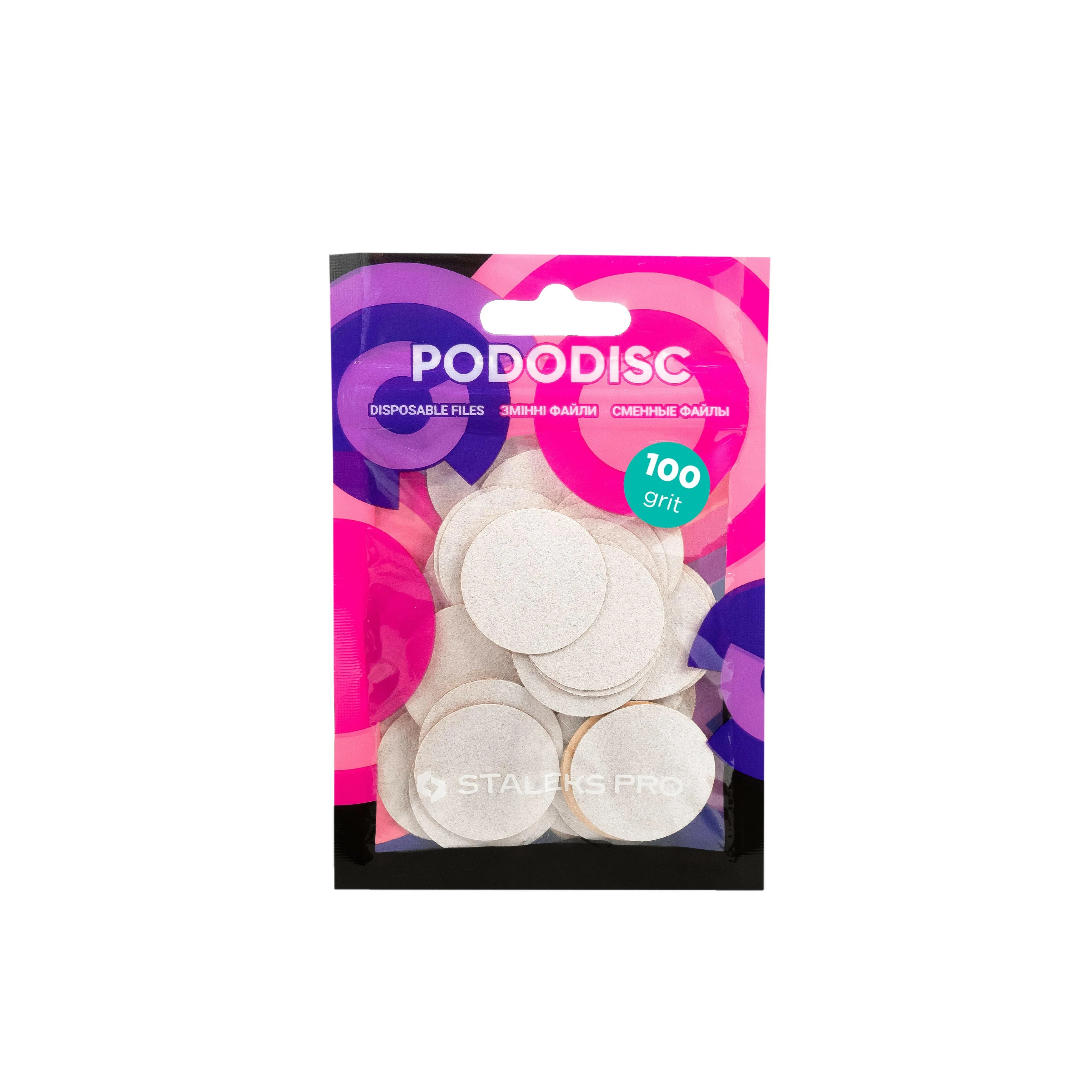 Staleks Pro Disposable Files For Pedicure Disc L - 25mm