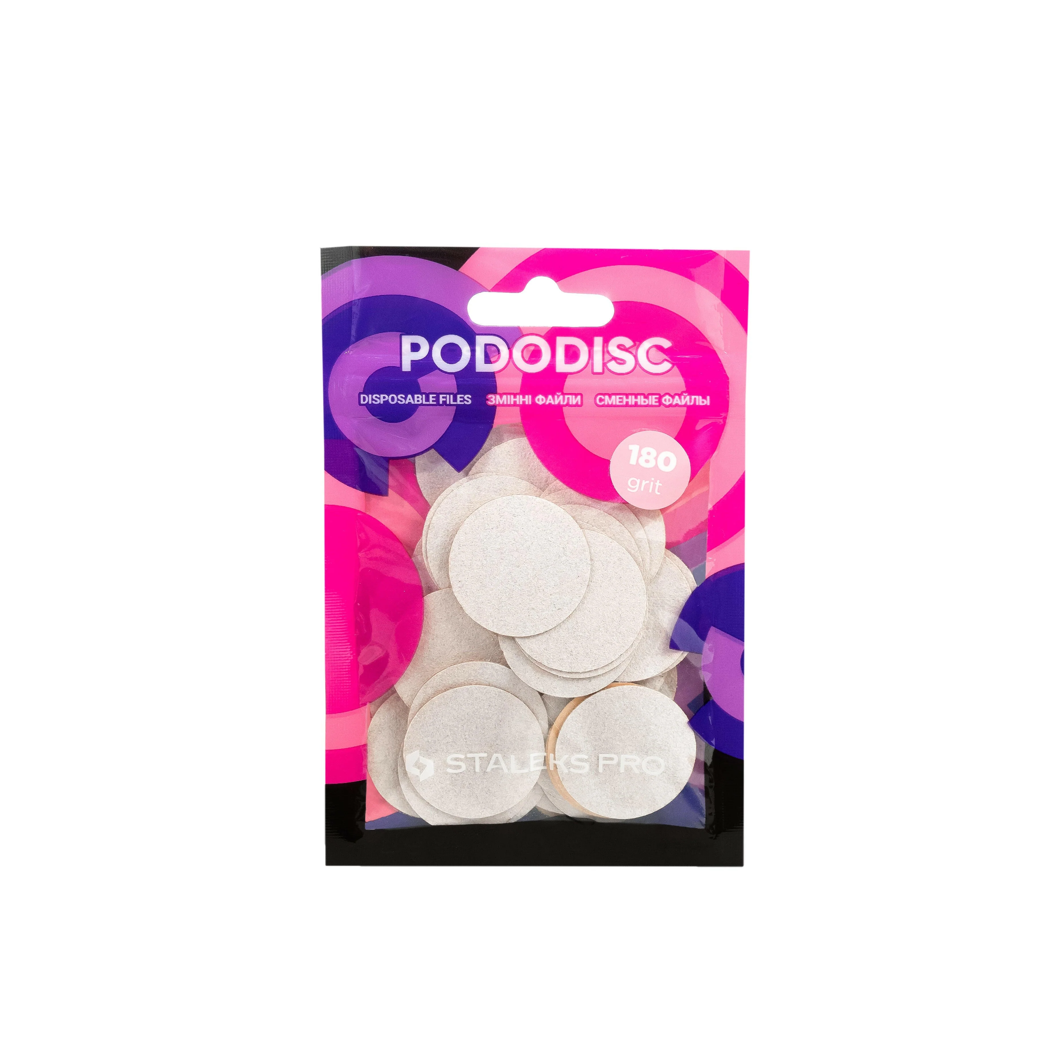 Staleks Pro Disposable Files For Pedicure Disc L - 25mm - Image 6