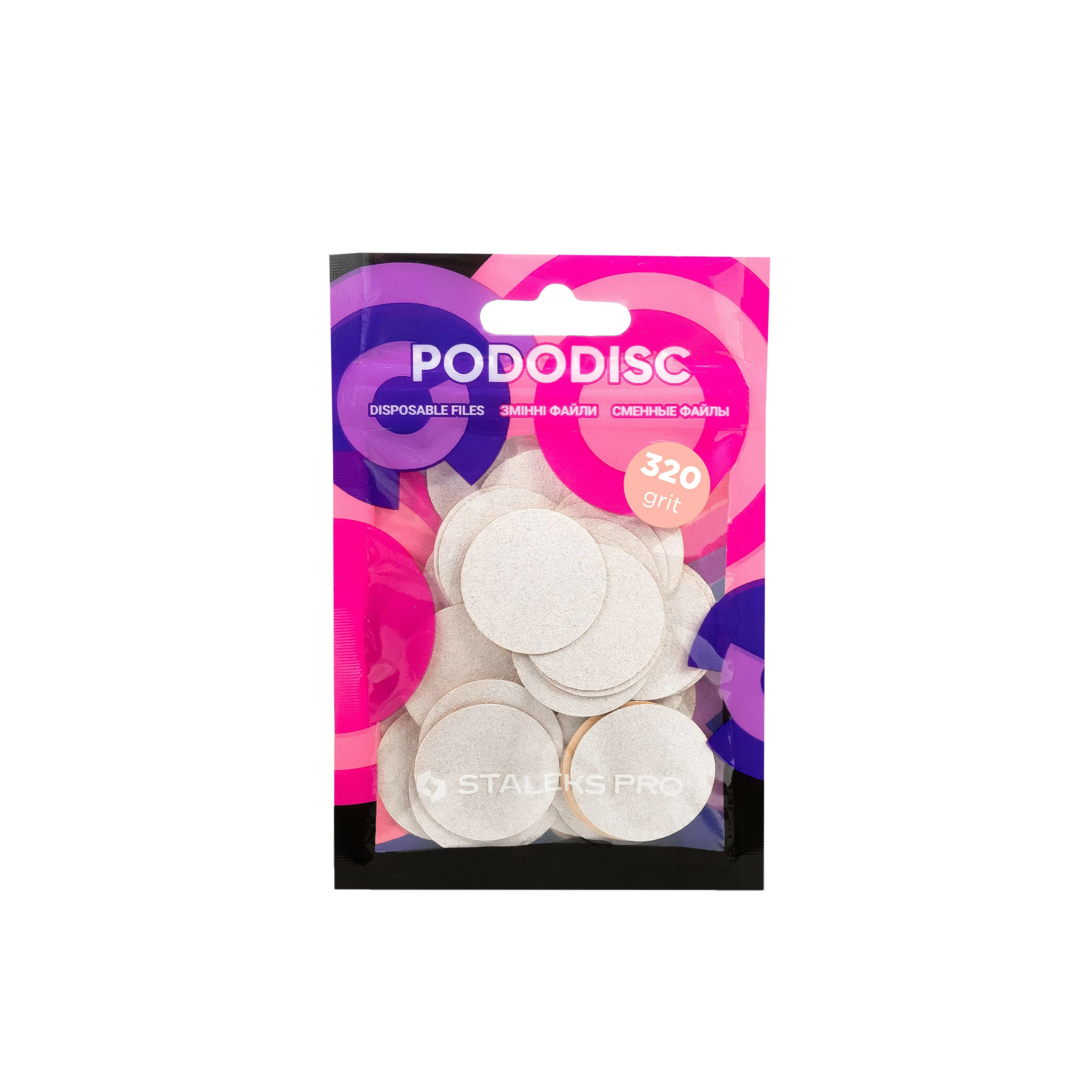 Staleks Pro Disposable Files For Pedicure Disc L - 25mm - Image 7