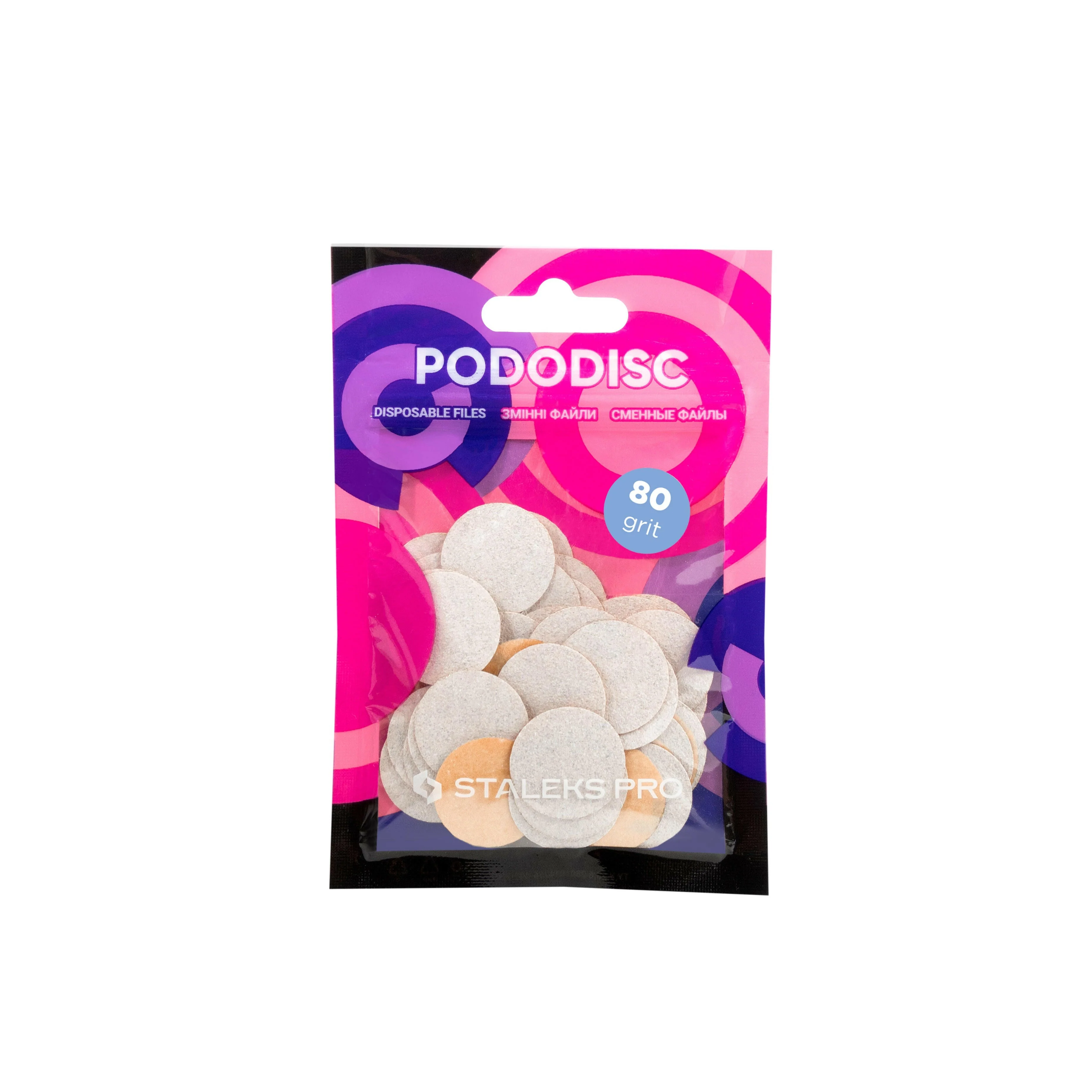 Staleks Pro Disposable Files For Pedicure Disc M - 20mm