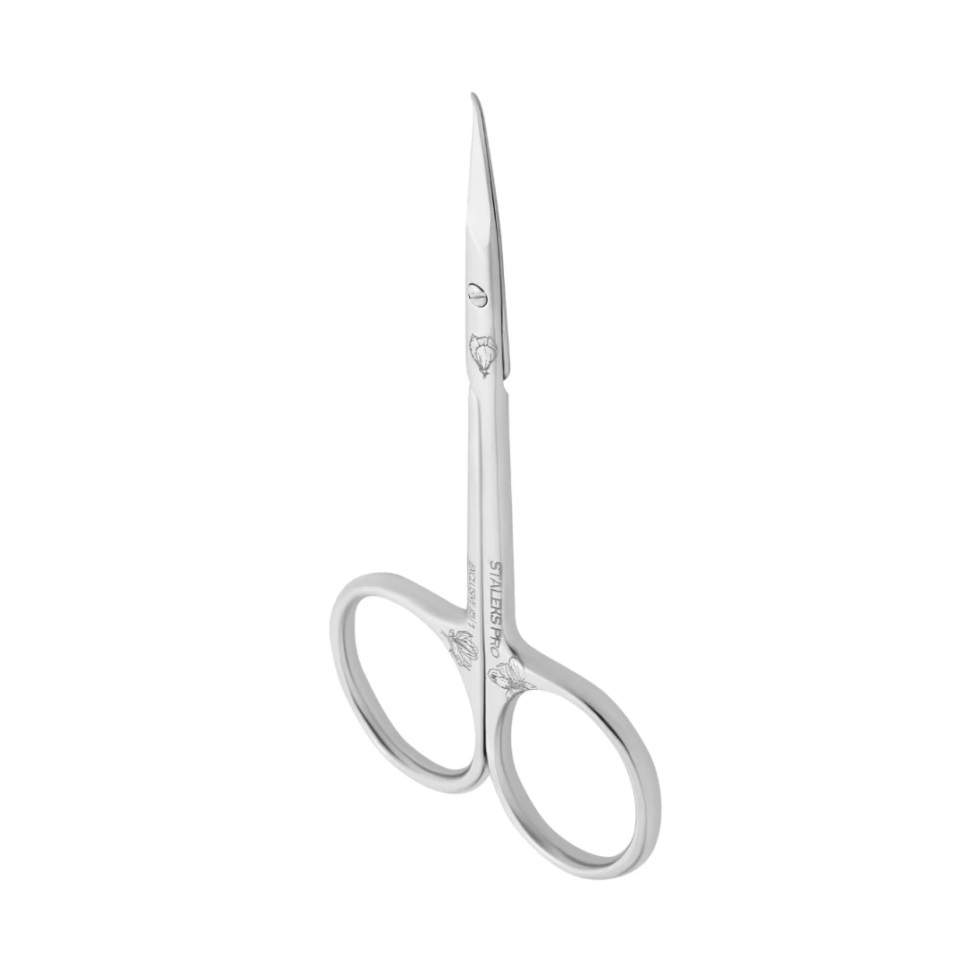 Staleks Pro Cuticle Scissors With Hook Exclusive 23 - Type 1 (Magnolia)