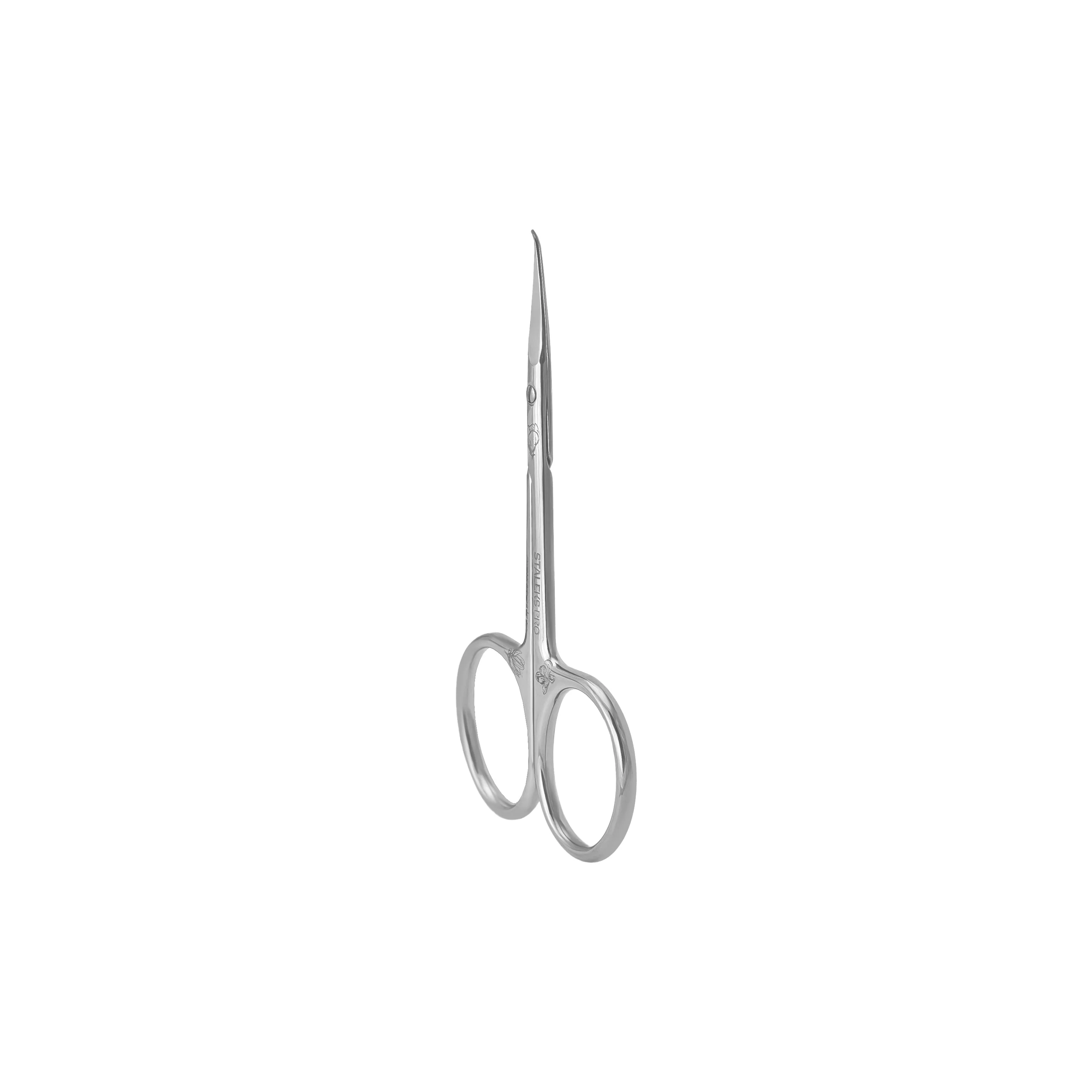 Staleks Pro Cuticle Scissors With Hook Exclusive 23 - Type 2 (Magnolia)