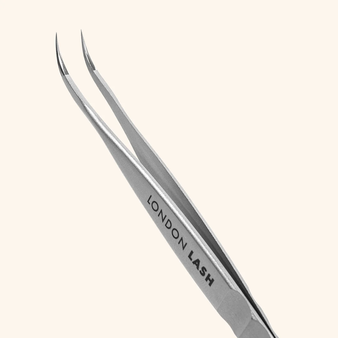 Curved Tip Volume Eyelash Extensions Tweezers - Image 5