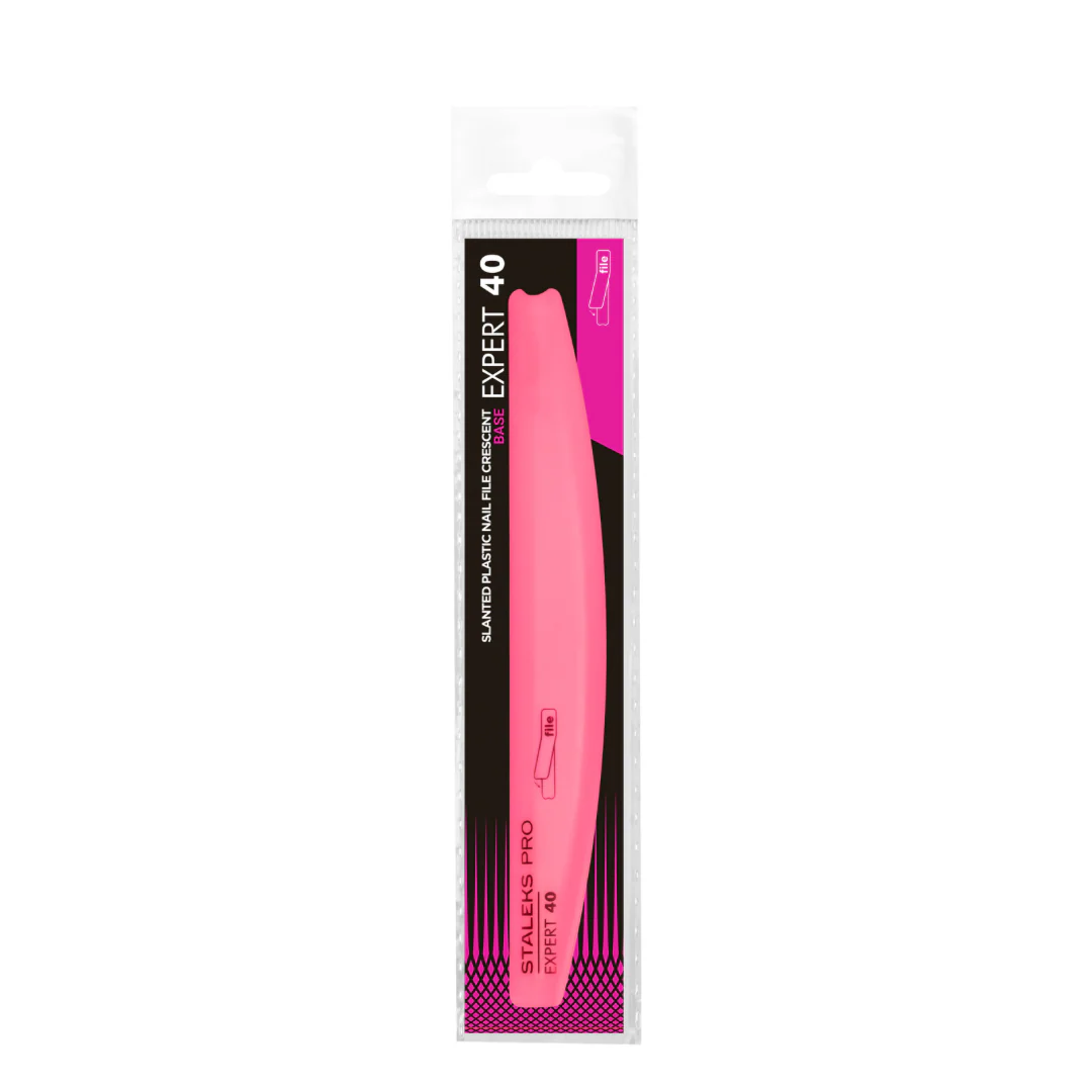 Staleks Pro Slanted Plastic Nail File, Crescent (base) Pro Expert 40 - Image 2