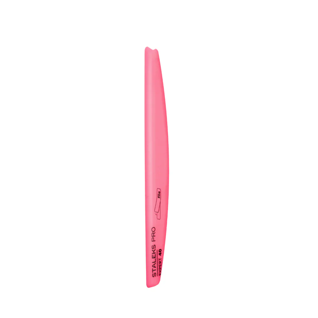 Staleks Pro Slanted Plastic Nail File, Crescent (base) Pro Expert 40 - Image 3