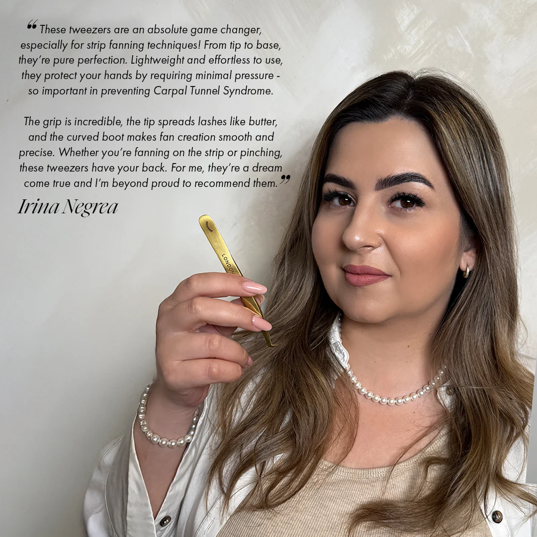 The “Irina” - Volume Eyelash Extensions Tweezer - Image 2