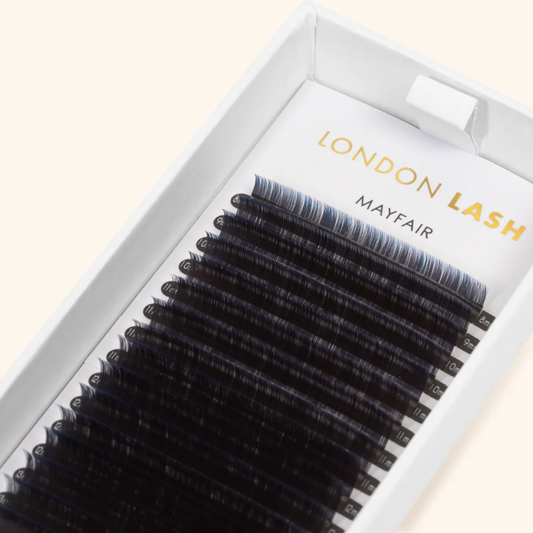 Blue Two-Tone Ombre Lashes 0.07 - Image 5