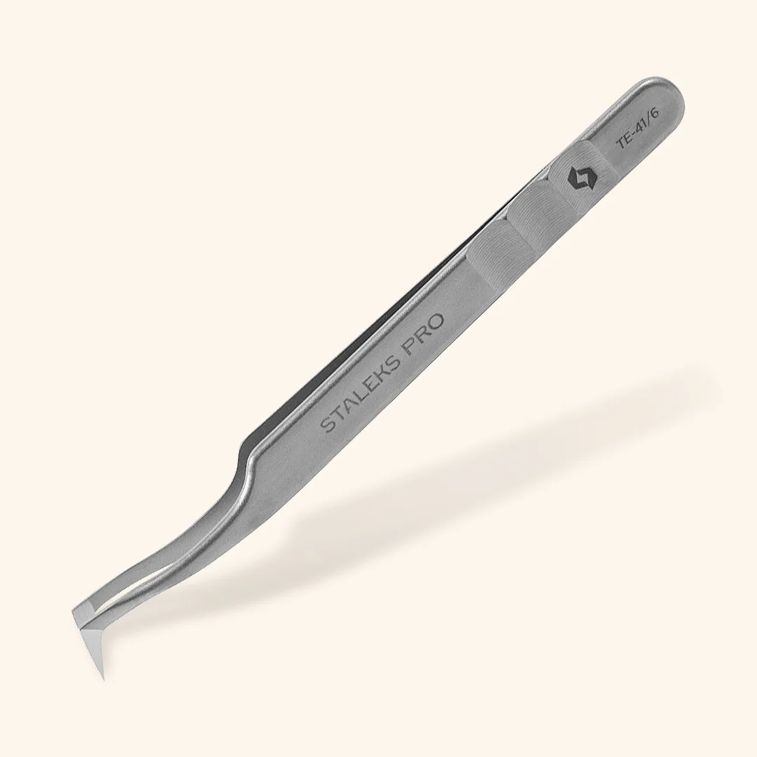 Wide Boot Tip Volume Eyelash Extensions Tweezers - Image 2